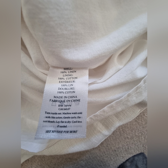 FAHERTY Linen dress size S - Picture 3 of 11